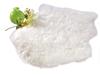 Rugs - Faux Fur Sheepskin Rug, White, 2ft  X 3ft, Machine Washable