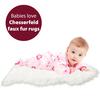 Rugs - Faux Fur Sheepskin Rug, White, 2ft  X 3ft, Machine Washable